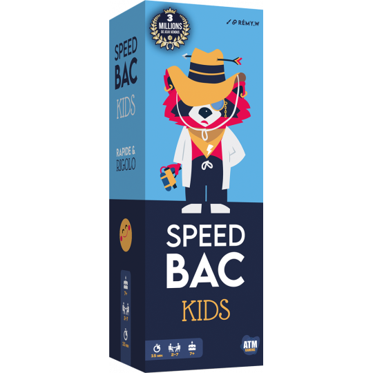 Boite du jeu Speed Bac Kids