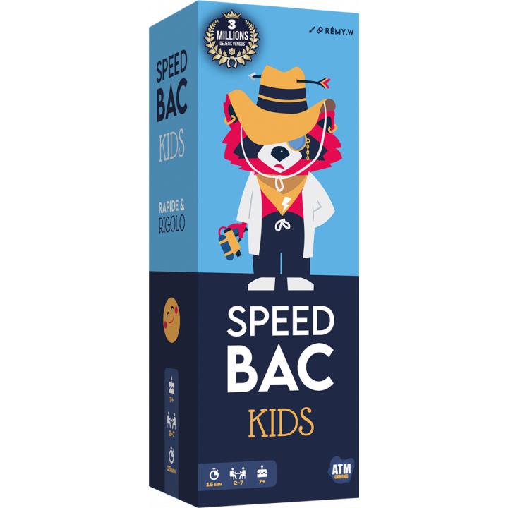 Boite du jeu Speed Bac Kids