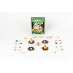 Exemple de partie en cours du jeu Bidibirdy