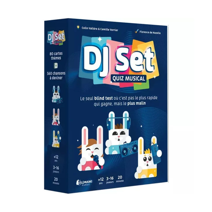 Boite du jeu DJ Set