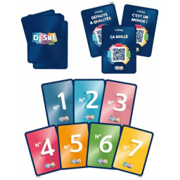 Exemple de cartes du jeu DJ Set