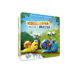Boite du jeu Escargots Prêts ? Partez !