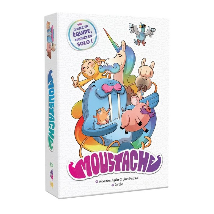 boite du jeu Moustache