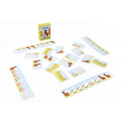 Exemple de partie en cours du jeu Troupo
