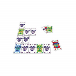 Exemple de partie en cours du jeu Six Qui Prend