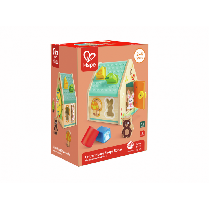 Boite du jeu Maison Trieuse de Formes – Les Amis de la Forêt