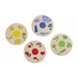 Les 4 Puzzle du jeu Nawito Couleurs