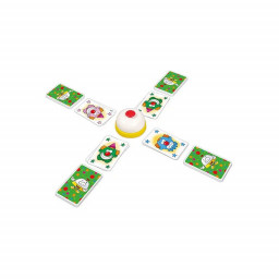 Exemple de partie en cours du jeu Halli Galli Junior