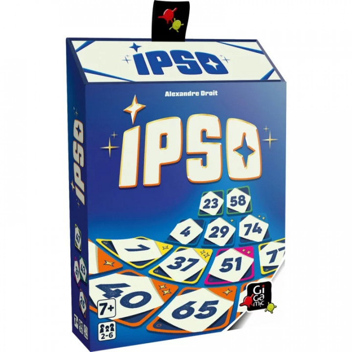 Boite du jeu de cartes et d'ambiance Ipso de Gigamic