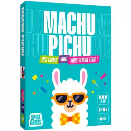 Boite du jeu de cartes et d'ambiance Machu Pichu