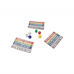 Matériel du jeu de roll & Write Qwixx