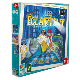 Boite du jeu de société pour enfants Les Eclairtout de Loki