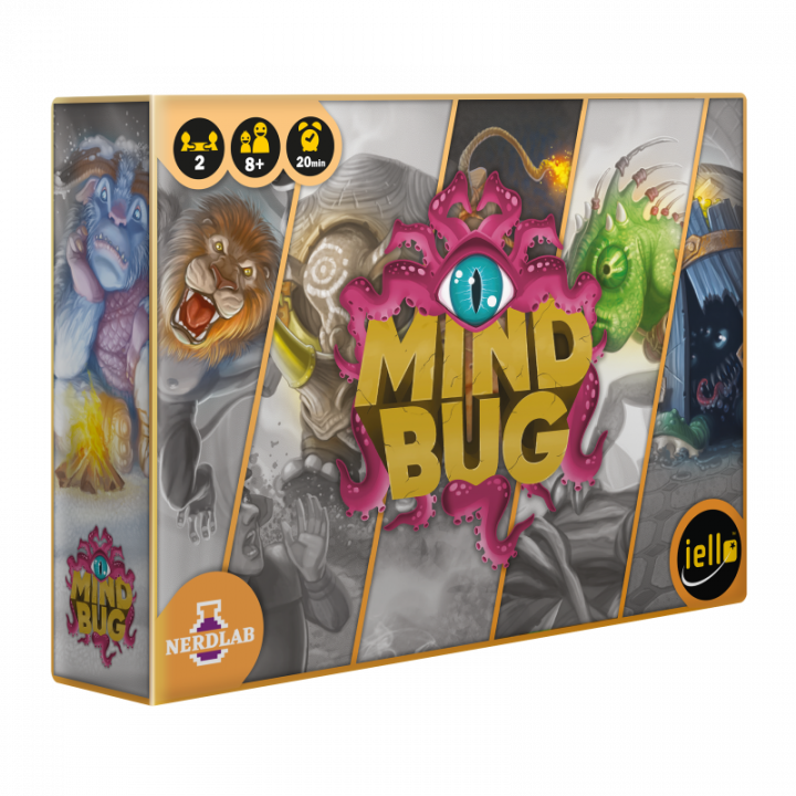 Boite du jeu de cartes Mindbug de Iello
