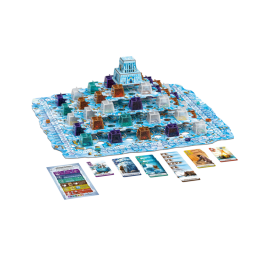 partie de jeu en cours de Nunatak, jeu de plateau Iello