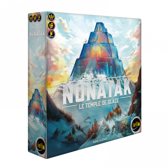 boite du jeu de stratégie et de plateau Nunatak de Iello
