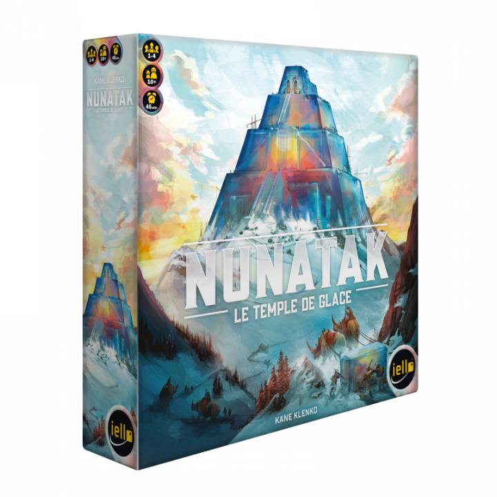 boite du jeu de stratégie et de plateau Nunatak de Iello