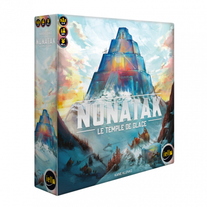 boite du jeu de stratégie et de plateau Nunatak de Iello