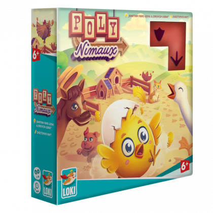 Boite du jeu pour enfants Polynimaux de Loki
