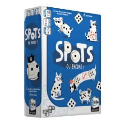 Boite du jeu de dés Spot ou Encore de Iello