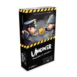 Boite du jeu d'ambiance et de bluff Uncover : Policiers VS Voleurs de Iello