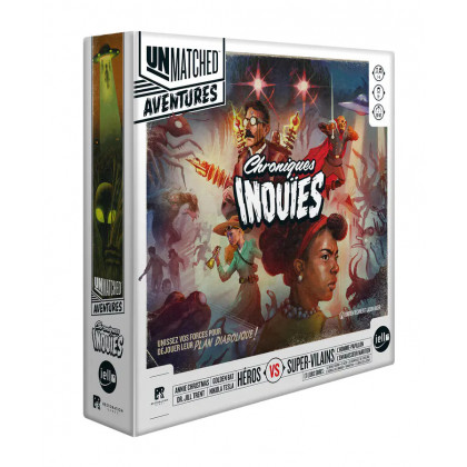 Boite du jeu coopératif  Unmatched Aventures : Chroniques Inouies de Iello