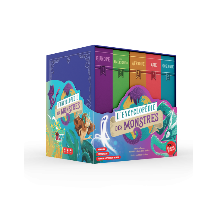 Boite du jeu L'encyclopédie des Monstres du Scorpion Masqué
