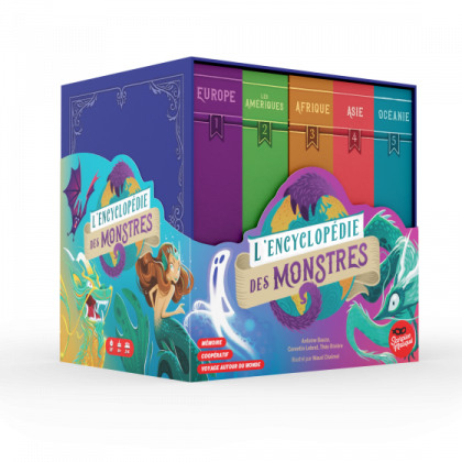 Boite du jeu L'encyclopédie des Monstres du Scorpion Masqué