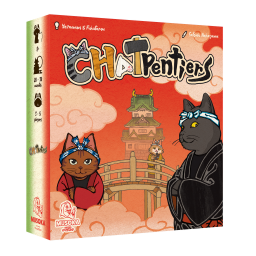 Boite du jeu de cartes Chatpentiers de Musoka Studio