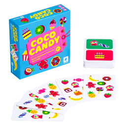 Boite et cartes du jeu Coco Candy de Laboludic