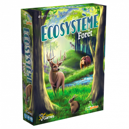 Boite du jeu Ecosystème Forêt d Origames