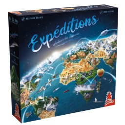Boite du jeu Expéditions Autour du Monde de Super Meeple