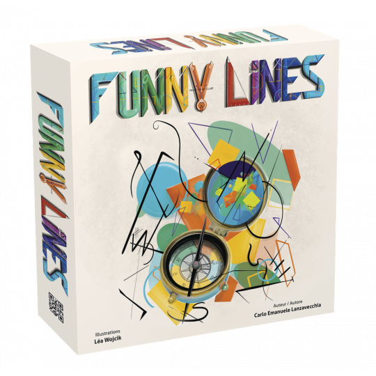 Boite du jeu Funny Lines de MJ Games