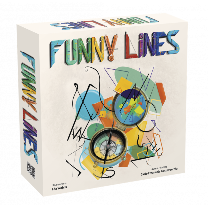 Boite du jeu Funny Lines de MJ Games