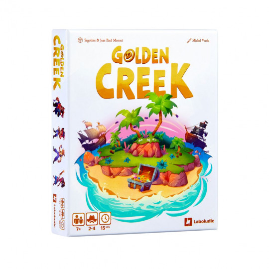 Boite du jeu Golden Creek de Laboludic