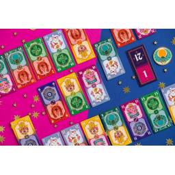 Exemple de partie en cours du jeu Good Fortune