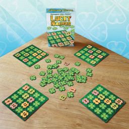 Partie de jeu en cours de Lucky Numbers de Tiki Editions