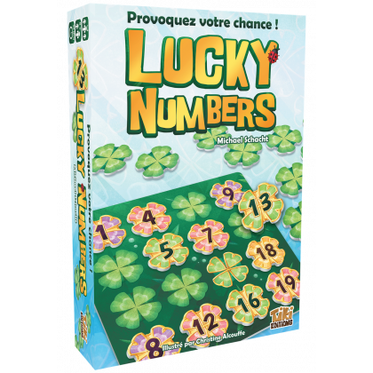 Boite du jeu Lucky Numbers de Tiki Editions