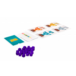 Pions et cartes du jeu Numbers Up