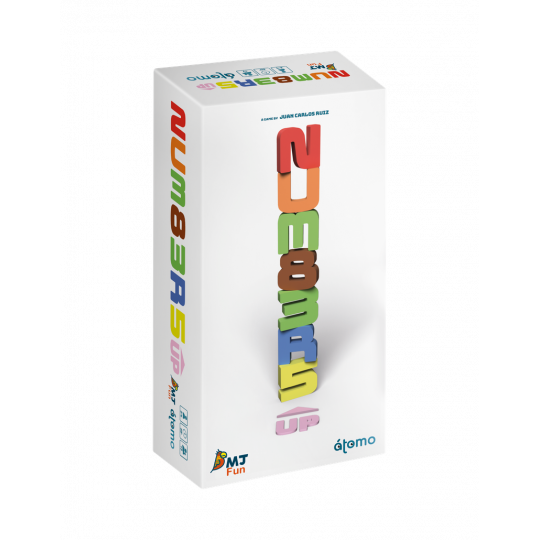 Boite du jeu Numbers Up de MJ Games