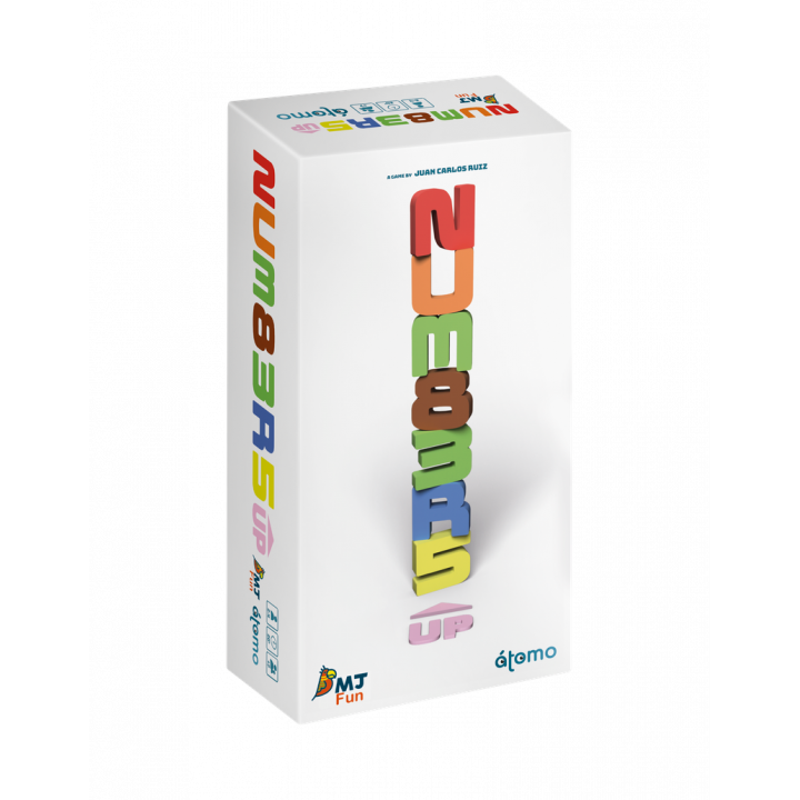 Boite du jeu Numbers Up de MJ Games