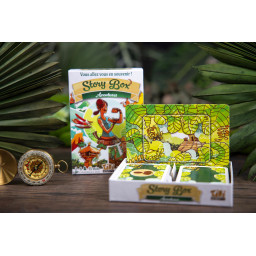 Matériel du jeu Story Box Aventures de Tiki Editions
