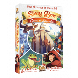 Boite du jeu narratif Story Box Contes et Légendes de Tiki Editions