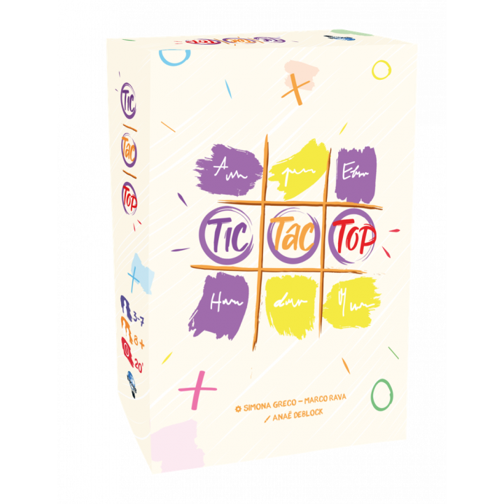 boite du jeu Tic Tac Top de Explo8
