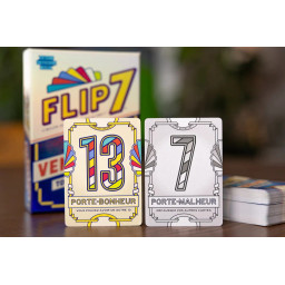 Exemple de cartes Actions du  jeu Flip 7 Soif de Vengeance