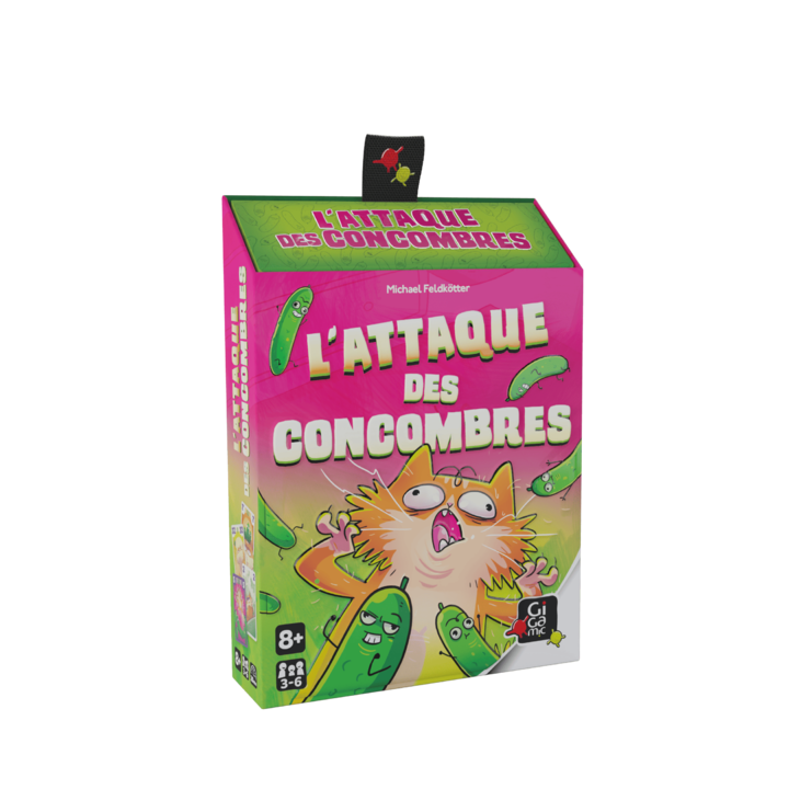 Boite du jeu L'Attaque des Concombres de Gigamic