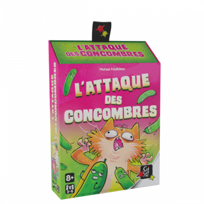 Boite du jeu L'Attaque des Concombres de Gigamic
