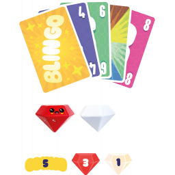 Matériel du jeu d'ambiance Blingo