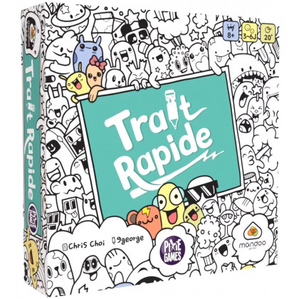 Boite du jeu Trait Rapide de Pixie Games
