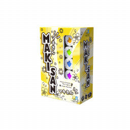 Boite jaune du jeu Maki San de Ludically