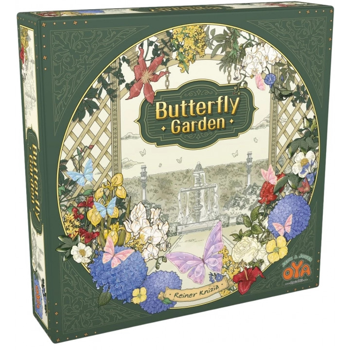 boite du jeu de stratégie Butterfly Garden de Oya
